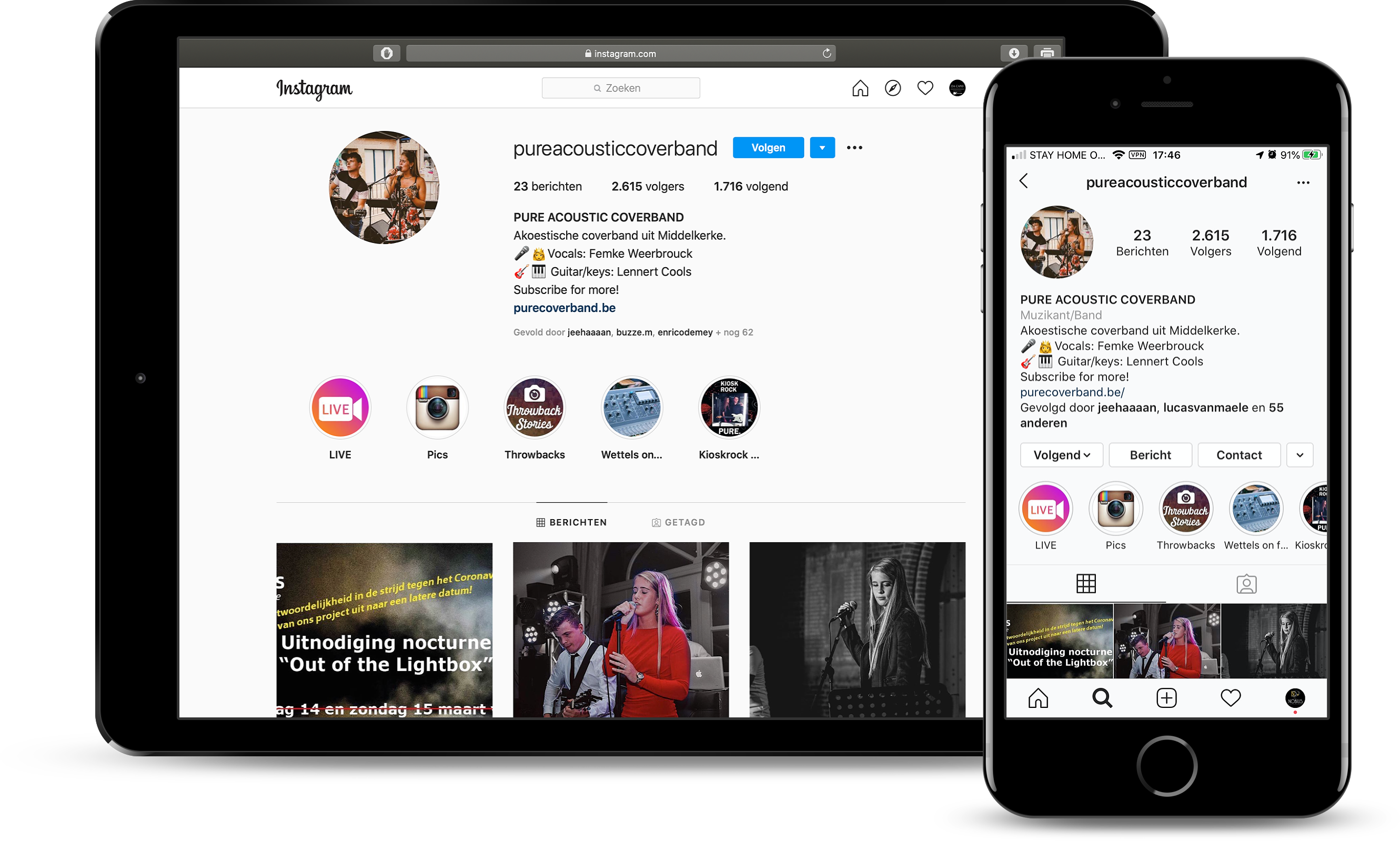 instagram - pure 